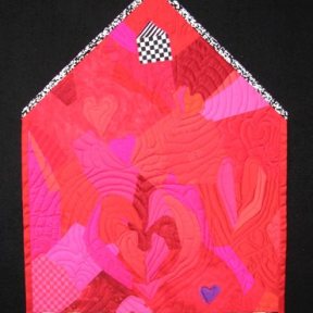 "Red Hearts in a New Home", 2006, for the "Put a Roof Over Our Head" contest.