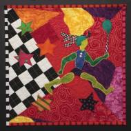 "Four Sided Journey", 2008, for the "My Quilts/ Our History" contest.